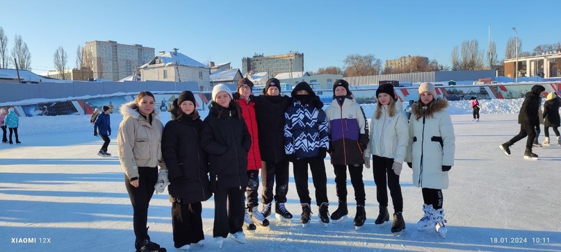 18 января на базе стадиона «Спартак» состоялись районные соревнования по конькобежному спорту «Лёд надежды нашей».