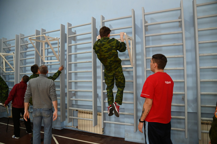 Соревнования по военно-прикладным видам спорта в память о лейтенанте Михаила Яшине.